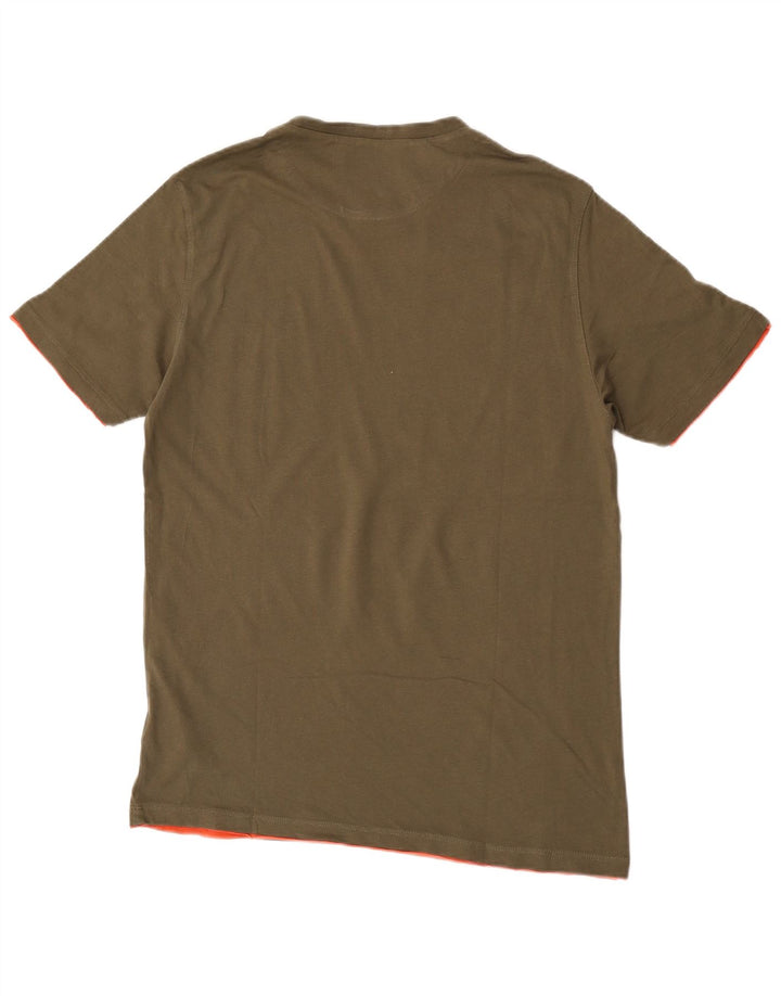 Liu Jo T-Shirt Homme Top Large Kaki Coton