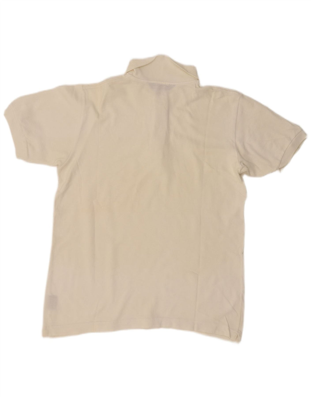 KAPPA Polo Homme Blanc Cassé Moyen Coton