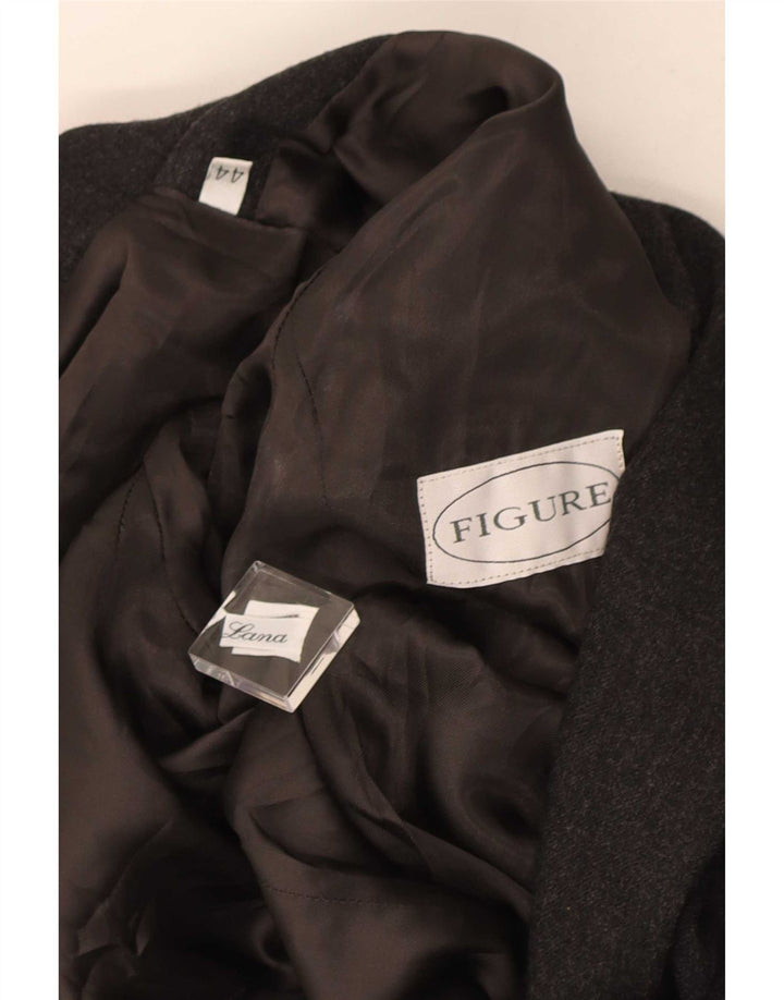 Figure Robe fourreau croisée à manches longues pour femme IT 44 Gris moyen