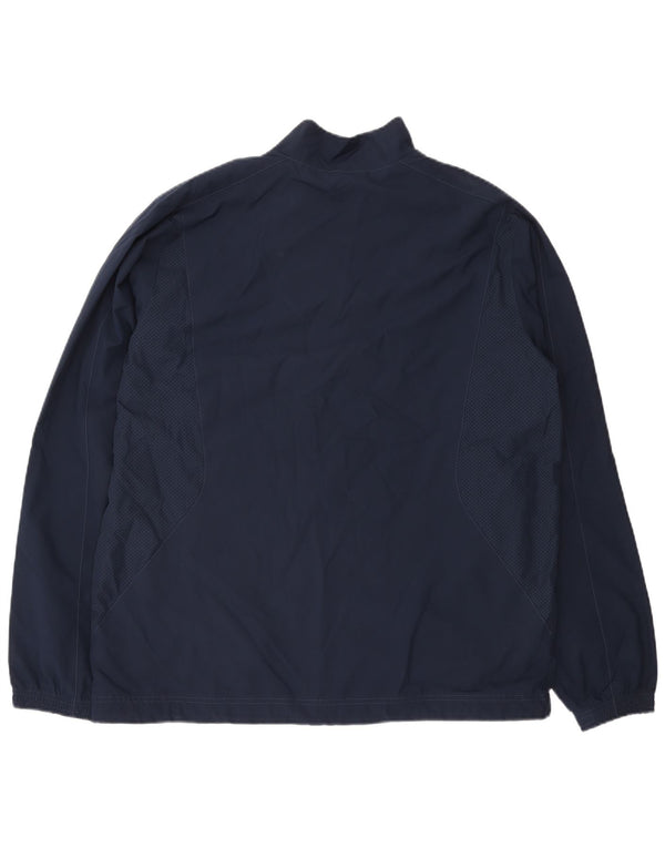 REEBOK Veste de Survêtement Homme XL Bleu Marine Polyester