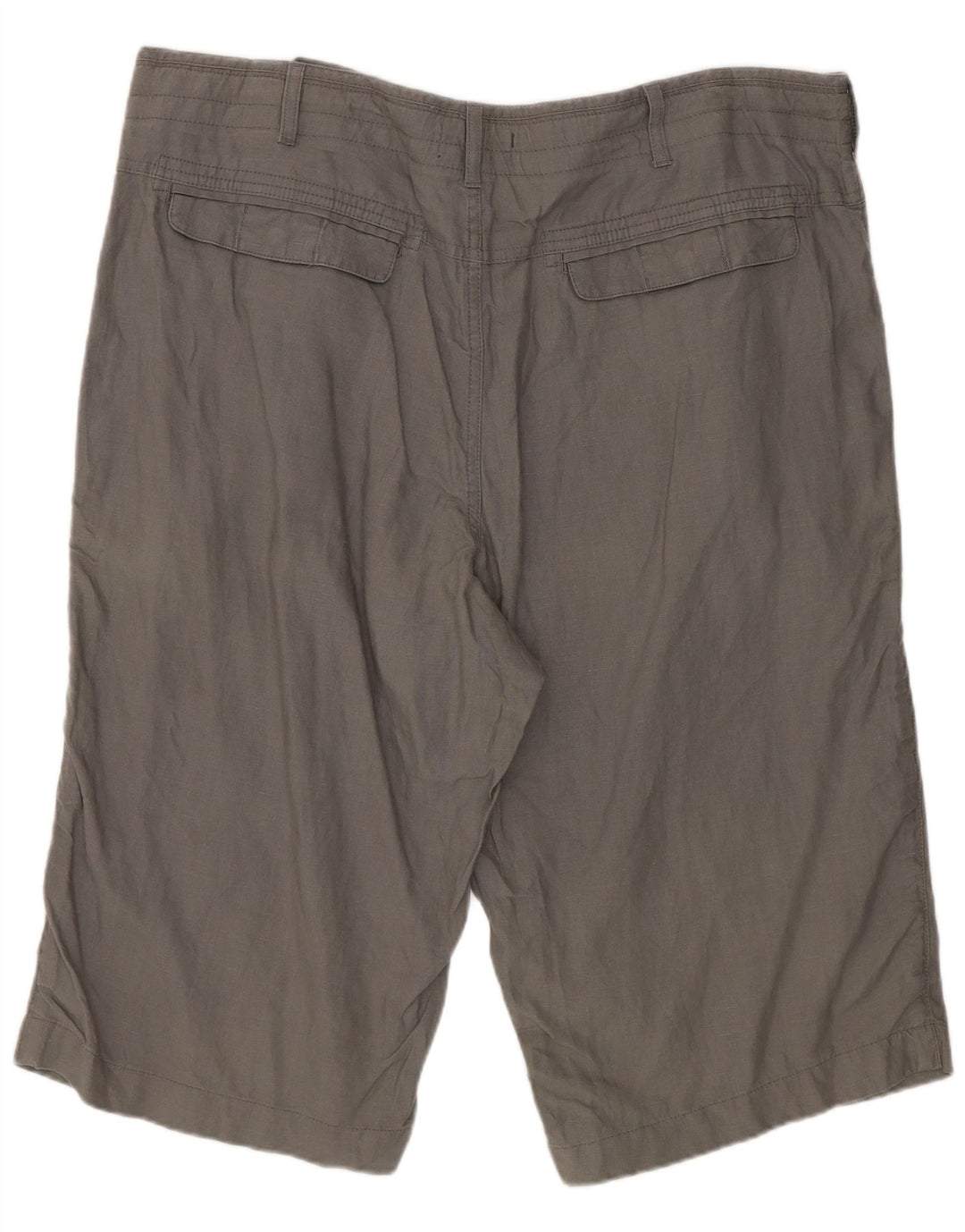 Marks & Spencer Short Chino Homme W38 XL Gris Lin