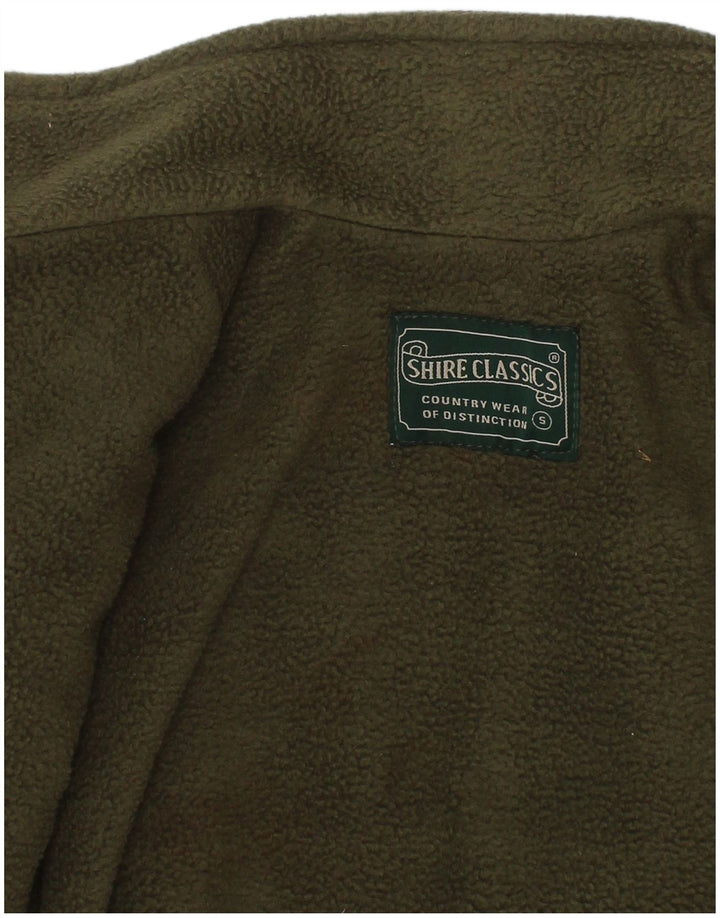 Manteau vintage pour garçons 4-5 ans Laine à carreaux kaki