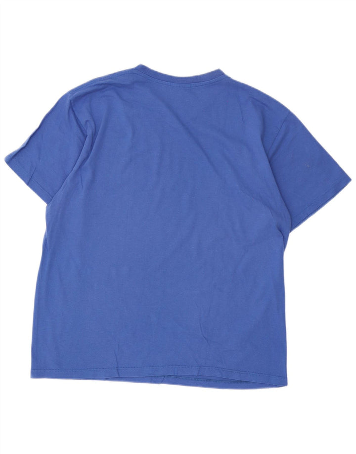 Champion T-Shirt Homme Haut Large Bleu Coton
