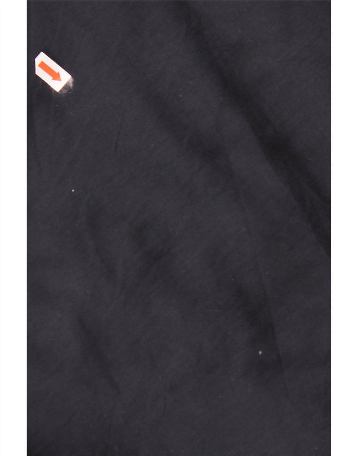 VINTAGE Veste coupe-vent homme UK 44 2XL Bleu Marine Coton