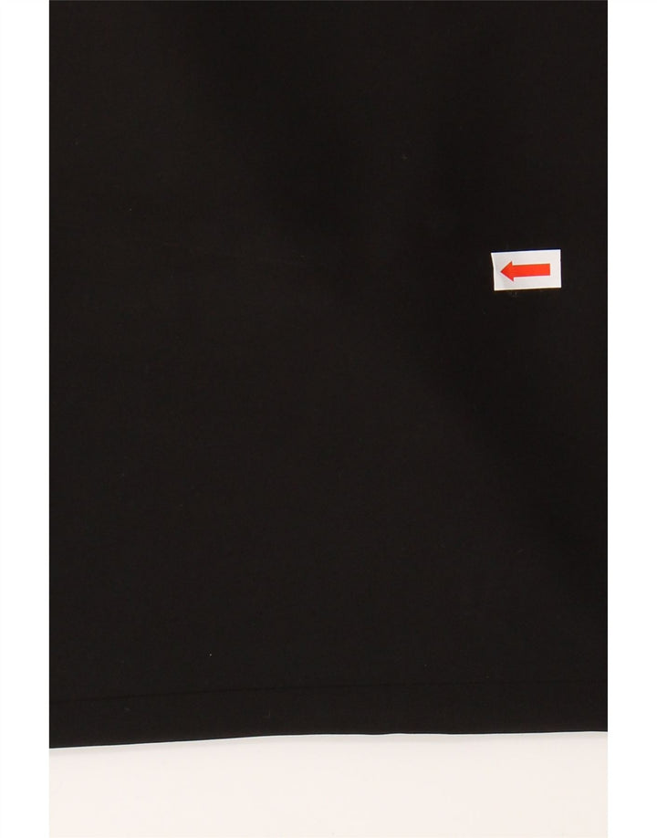 CALVIN KLEIN Pantalon de Costume Droit Femme W28 L30 Noir Polyester