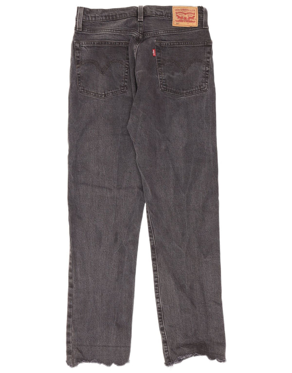 Levi's Jean Droit 501 Femme W27 L28 Gris Coton