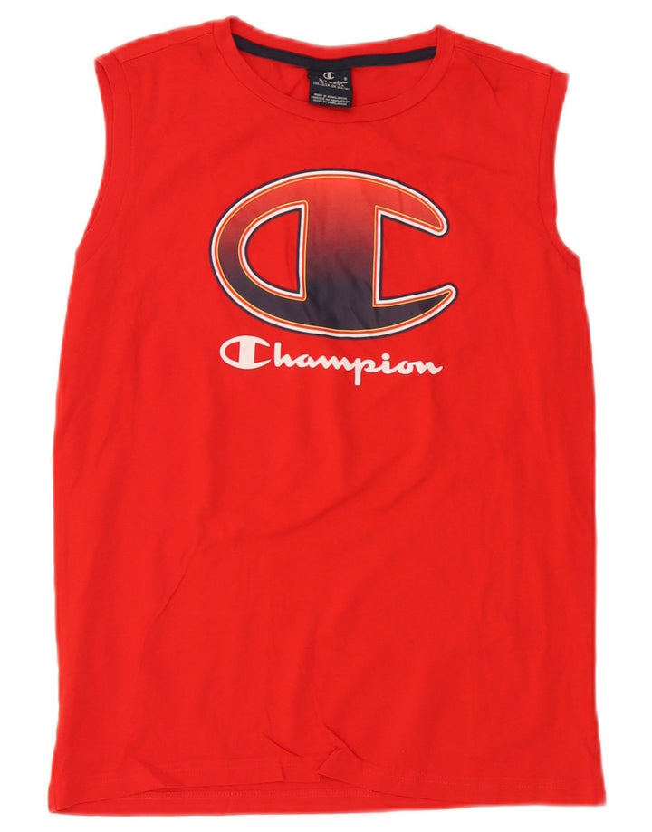 Champion Débardeur Graphique Garçon 13-14 Ans XL Rouge