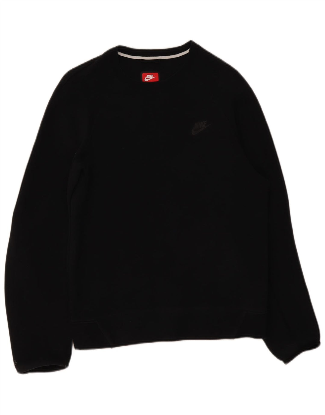 Nike Sweat-shirt pour homme en coton noir Taille S