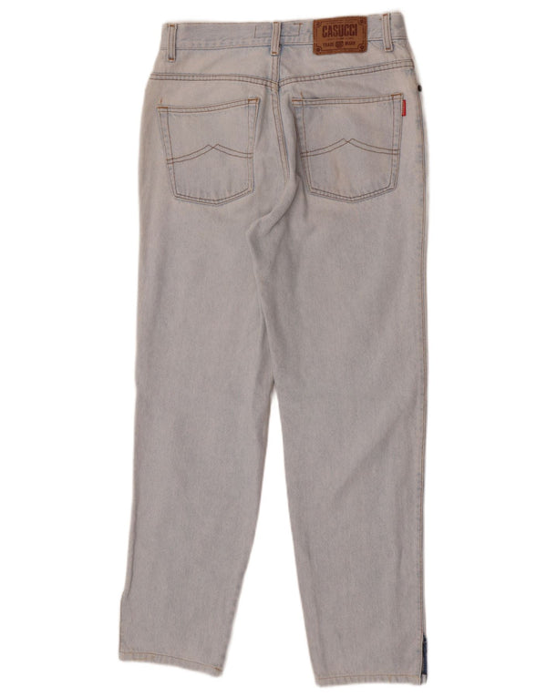 Cassuci Jean droit graphique femme W28 L28 bleu