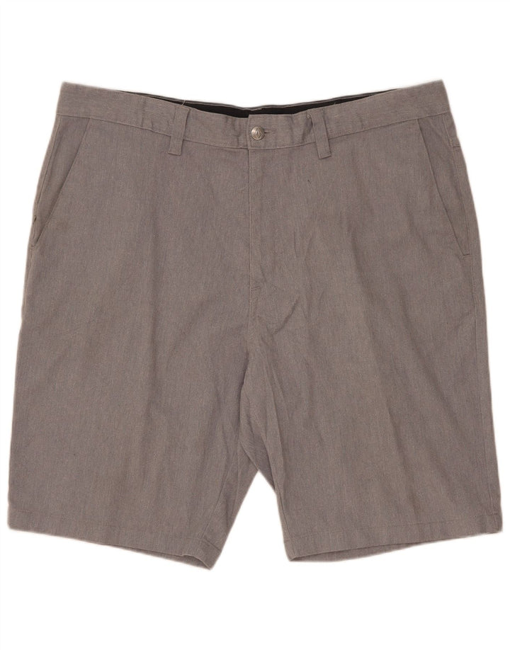 Volcom Short Chino Homme W38 XL Gris Coton