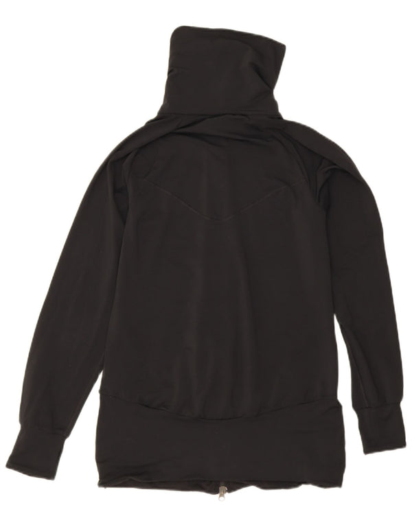 Nike Veste de survêtement pour femme UK 10/12 Medium Noir Polyester Sports