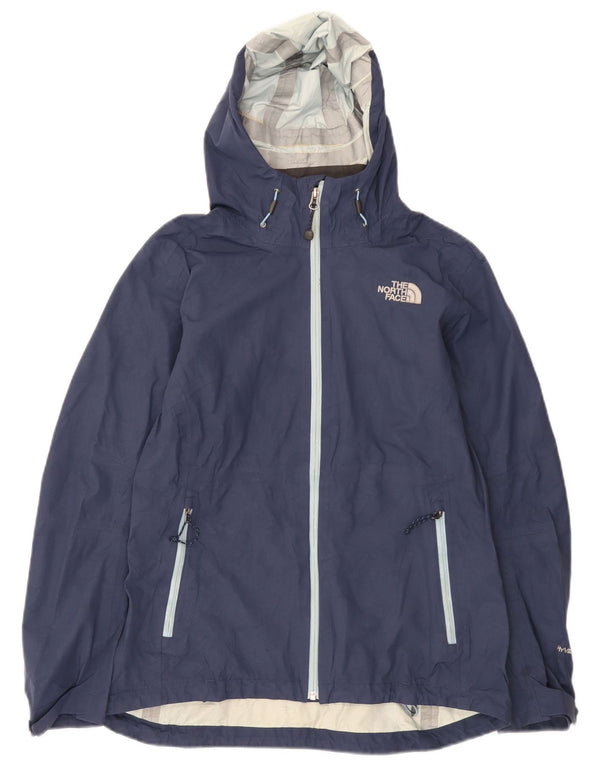 The North Face Veste de pluie à capuche Hyvent pour femme UK 14 Bleu marine moyen