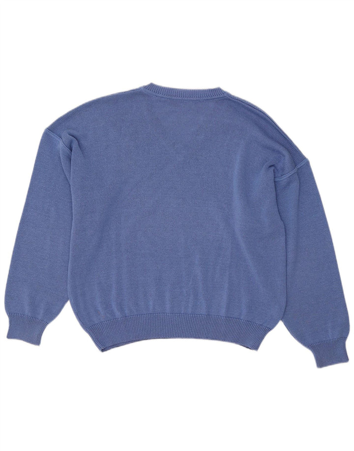 Bleyle Pull coupe décontractée à col en V pour homme, petit bleu