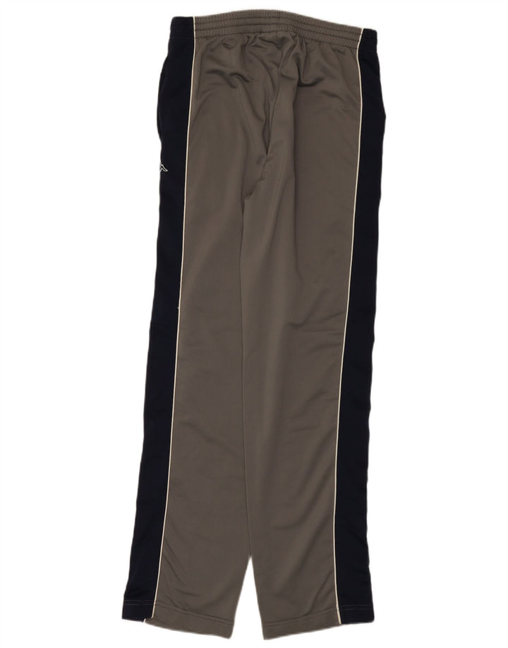 Kappa Pantalon De Survêtement Femme Gris Moyen Colorblock Polyester