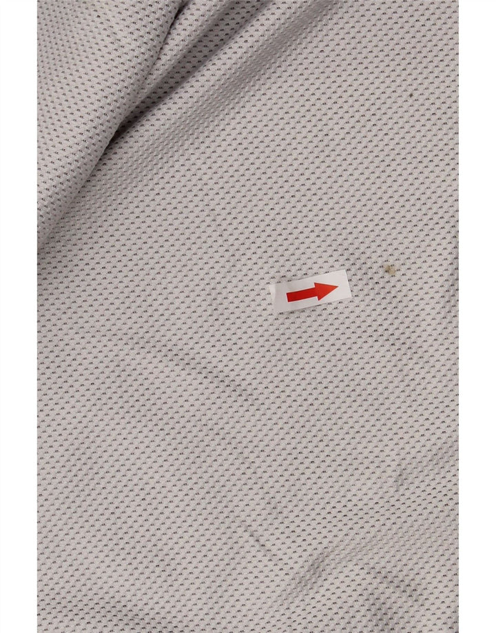 CALVIN KLEIN Haut de Survêtement à Col Zippé Homme Gris Moyen à Pois