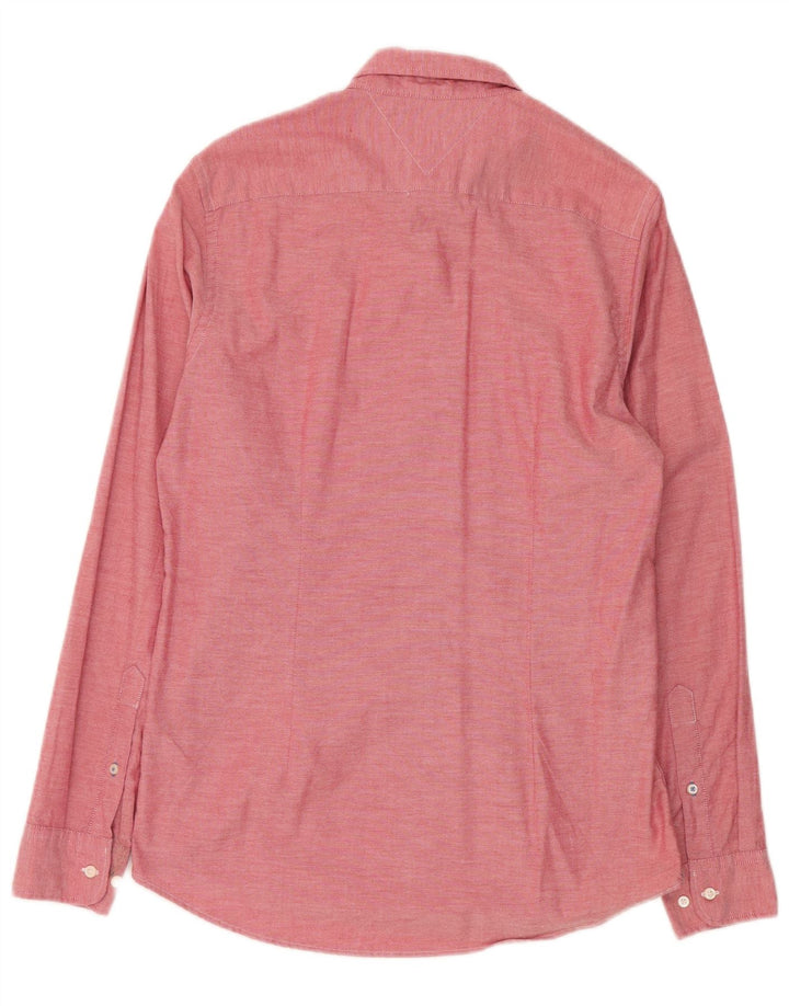 Tommy Hilfiger Chemise Flex Slim Fit Homme Rose Moyen Coton