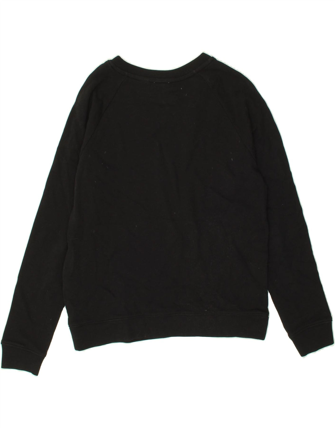 LEVI'S Womens Oversized Graphic Sweatshirt Jumper UK 10 Small Black Cotton Vintage Levi's and Second-Hand Levi's from Messina Hembry 