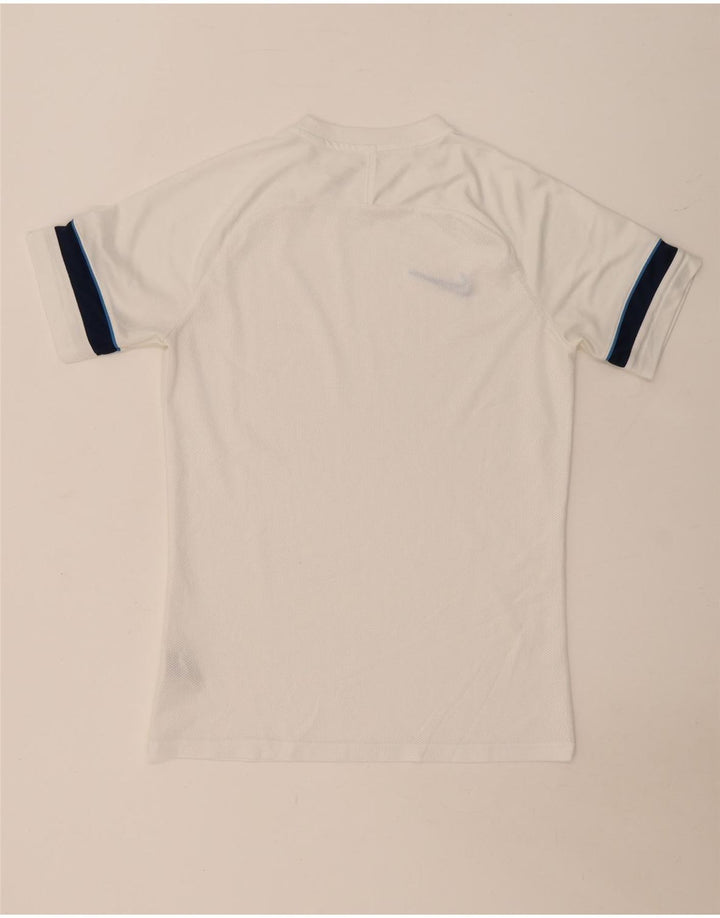 NIKE T-shirt Dri Fit pour homme en polyester color block blanc moyen