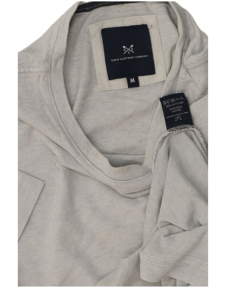 Crew Clothing T-Shirt Homme Gris Moyen Coton