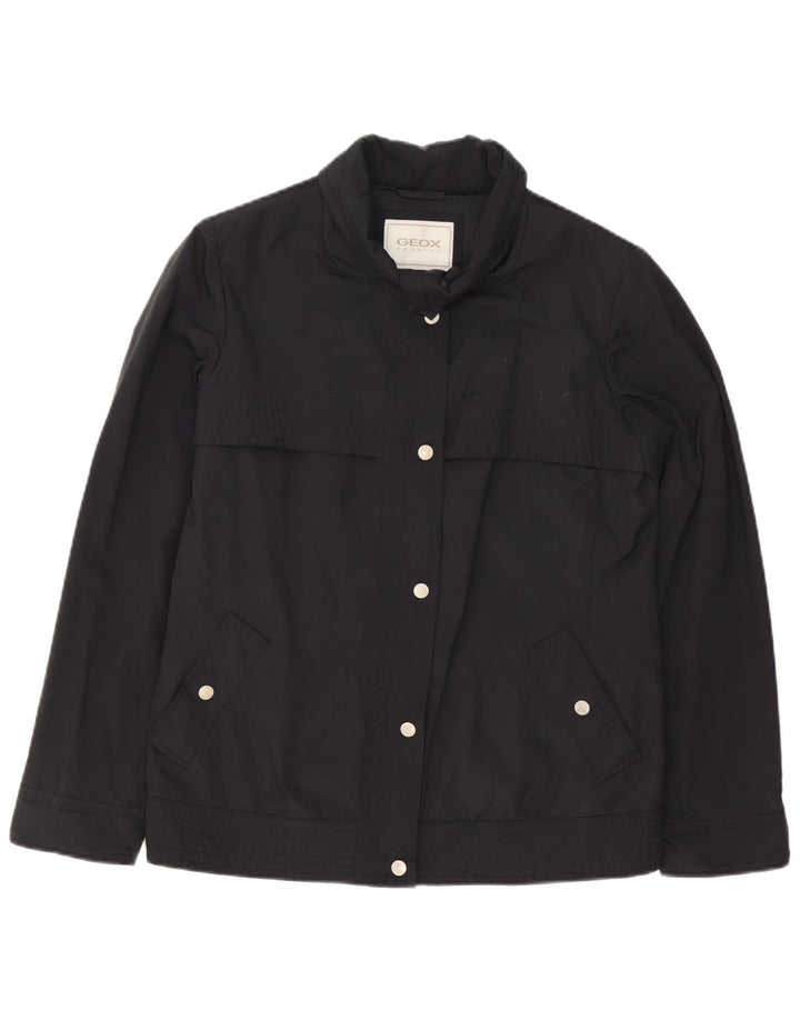 Geox Veste utilitaire Respira pour femme UK 12 Medium Noir Polyamide