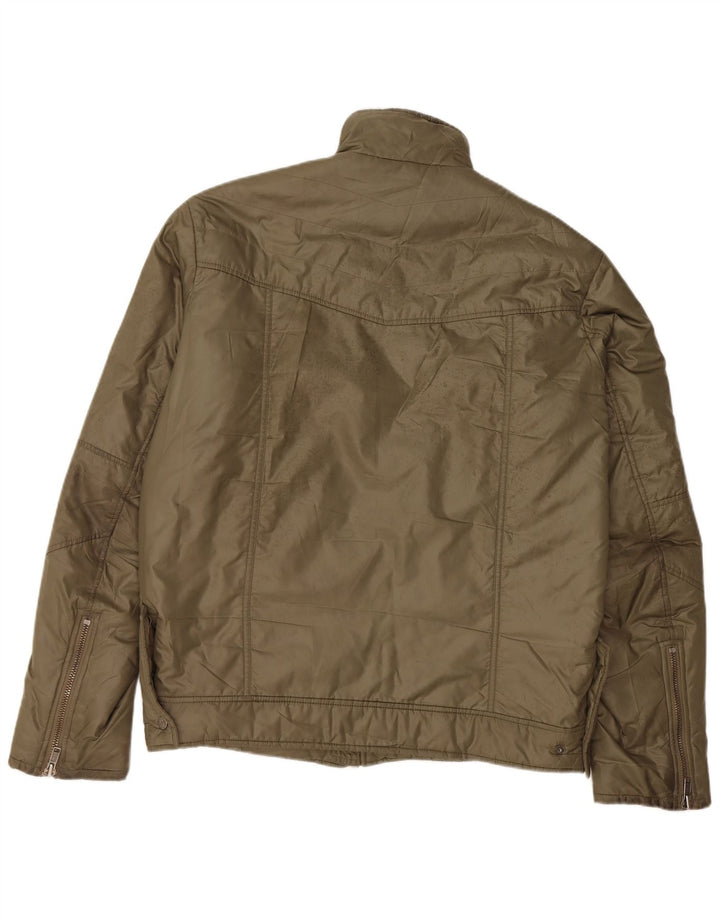 LEE Veste matelassée pour hommes UK 44 2XL Kaki Polyester