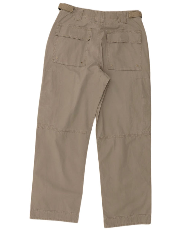 Marks & Spencer Pantalon Cargo Fuselé Blue Harbor Homme W34 L31 Gris