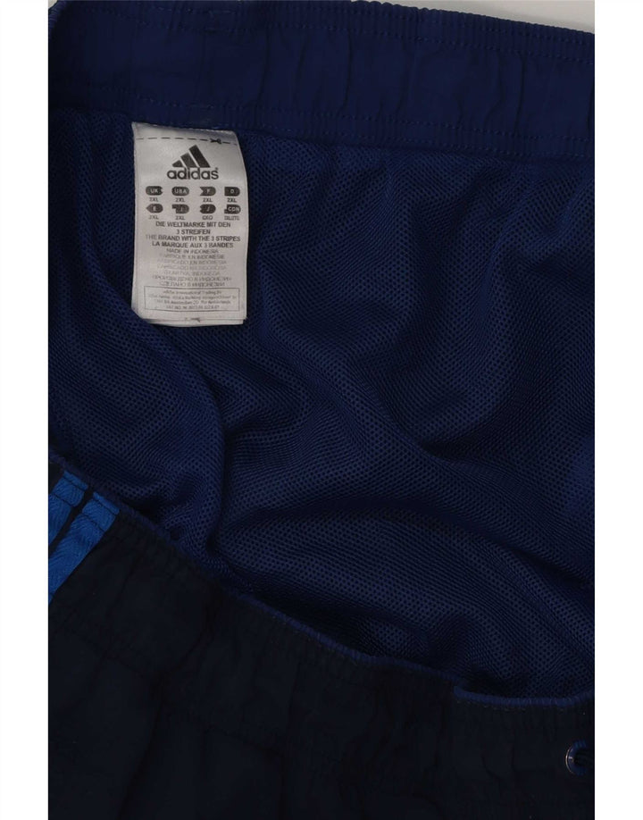 Adidas Short de bain homme 2XL bleu marine polyester