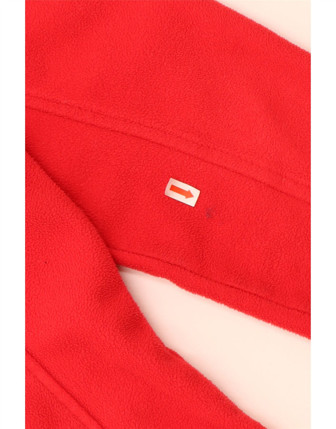 COLUMBIA Veste Polaire Femme UK 12 Rouge Moyen Polyester