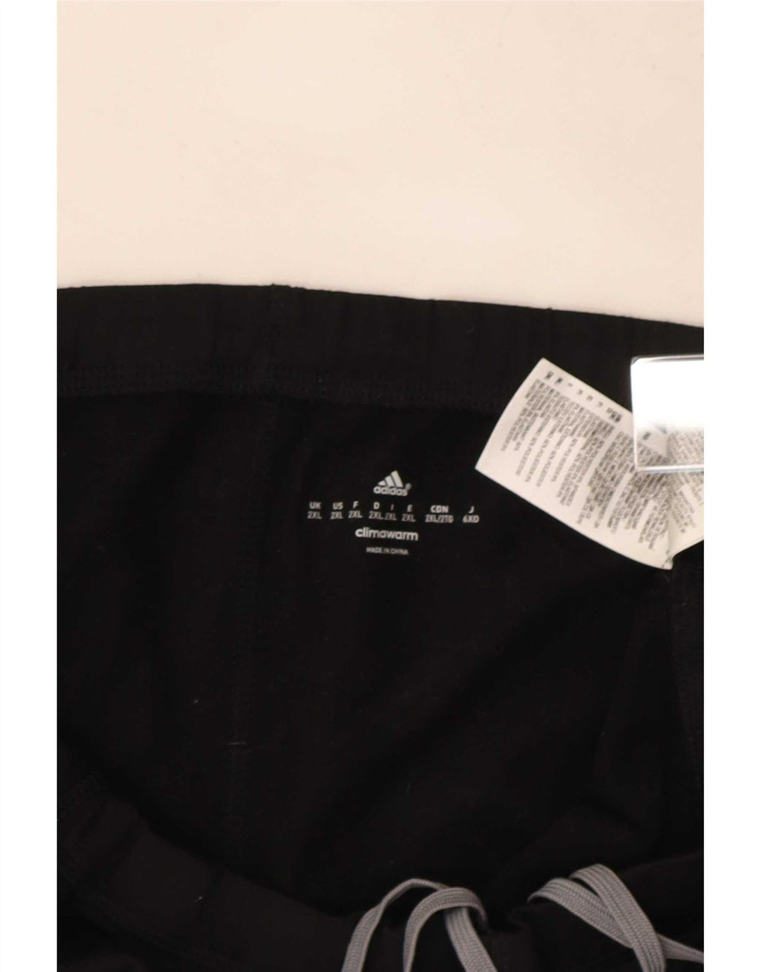 Adidas Pantalon de survêtement Climawarm pour homme 2XL Noir Polyester