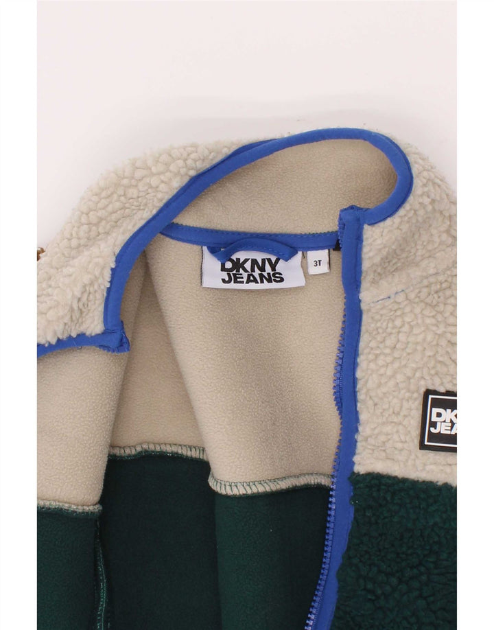 Dkny Veste Polaire Garçon 2-3 ans Multicolore Colourblock Polyester