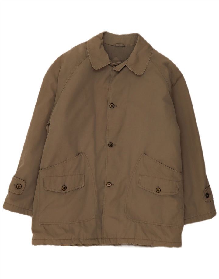 Veste Bomber Homme Vintage UK 42 XL Beige