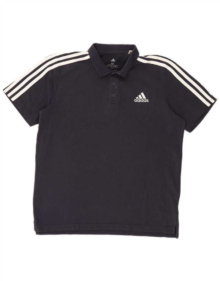 Adidas Polo Homme Bleu Marine Moyen Coton
