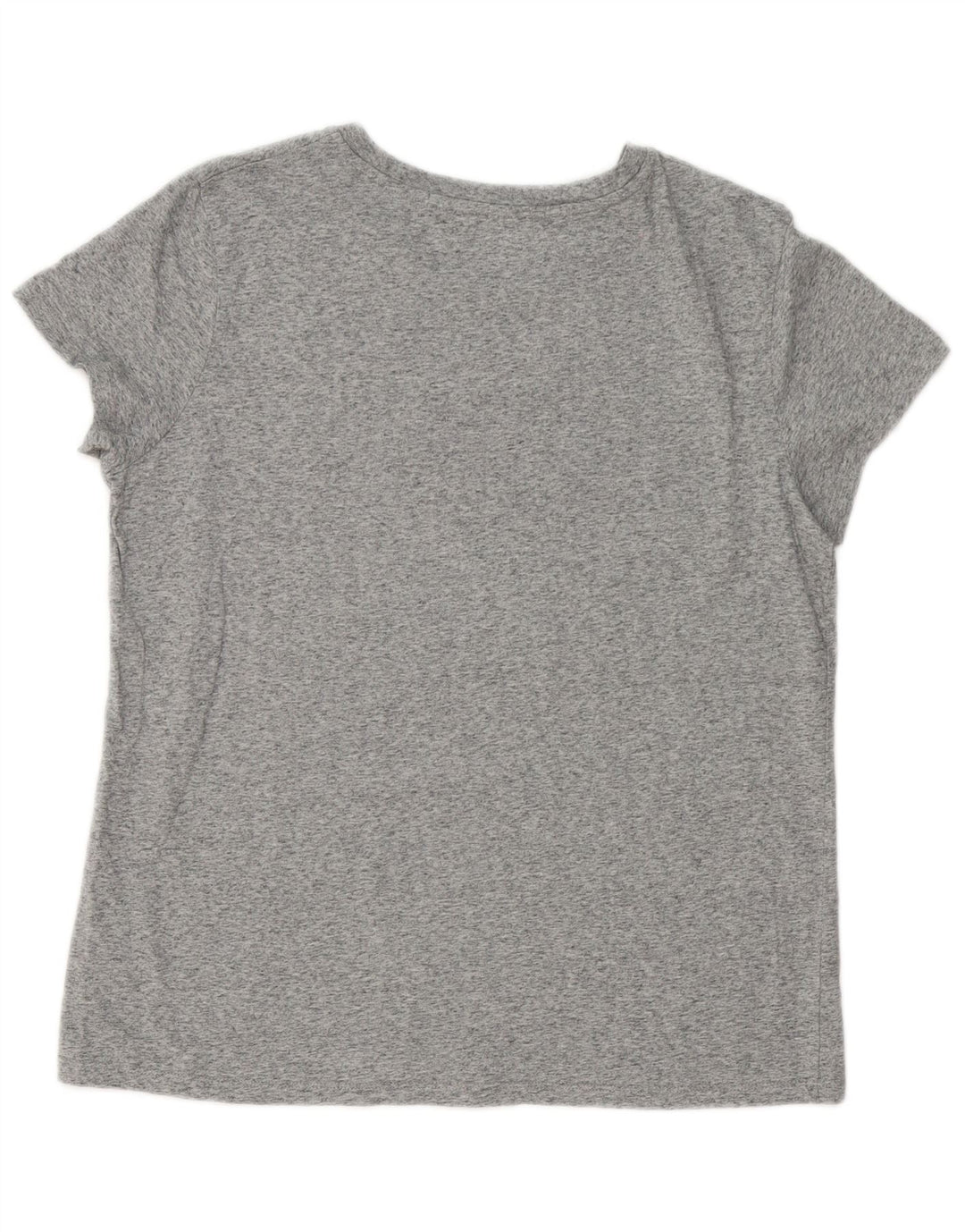 Levi's T-Shirt Graphique Femme UK 16 Large Gris Moucheté