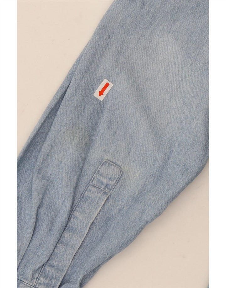 WAMPUM Chemise en Jean Homme XL Bleu