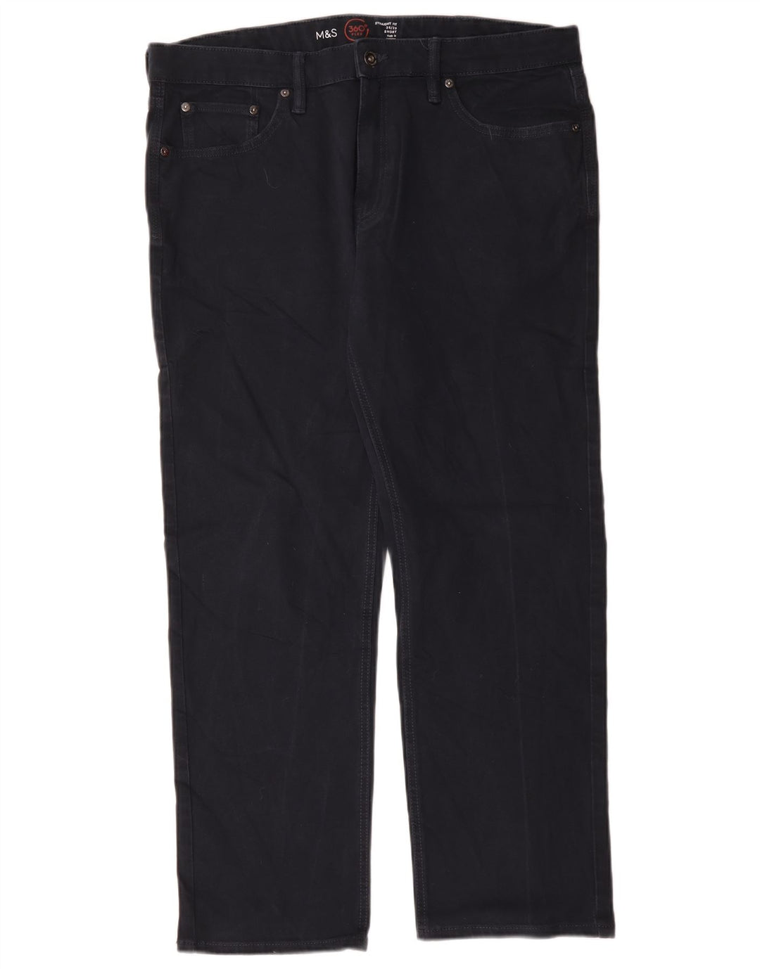 Marks & Spencer Jean droit homme W36 L29 bleu marine coton