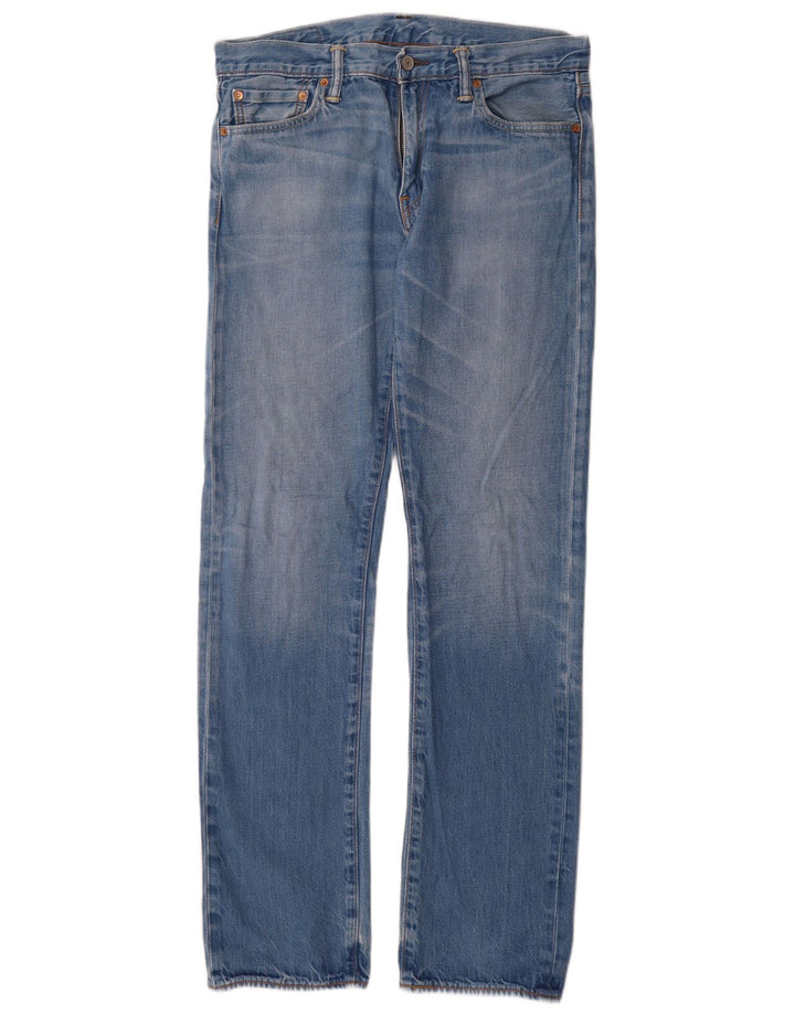 Levi's Jean Droit 504 Homme Bleu W32 L34 Coton