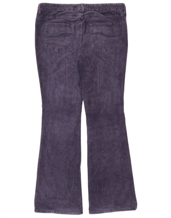 FAT FACE Pantalon bootcut en velours côtelé pour femme UK 14 Large W34 L31 Bleu marine