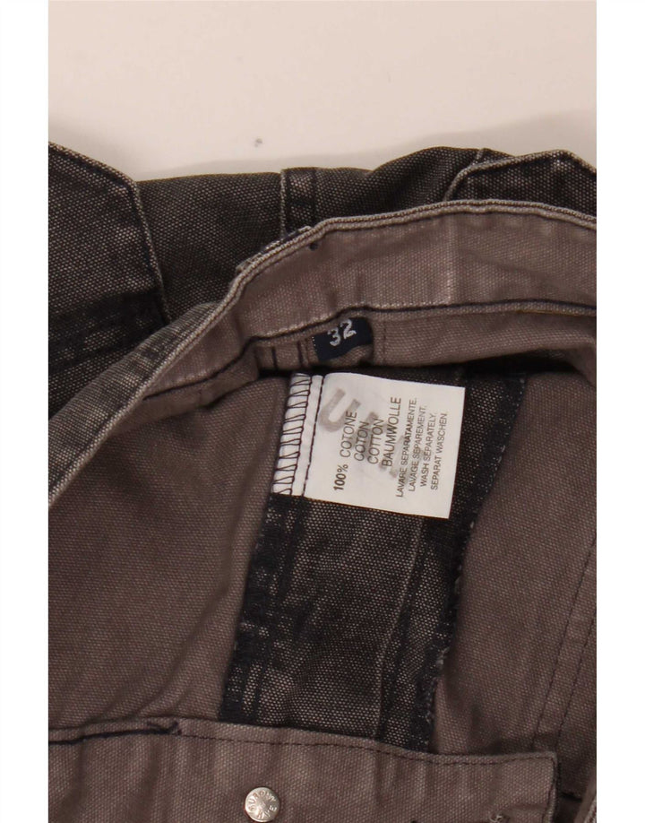 Murphy & Nye Short cargo en jean W32 pour homme en coton gris Taille L