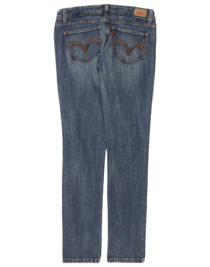 LEVI'S Jean skinny super bas 524 pour femme US 9 Medium W30 L28 Bleu Coton