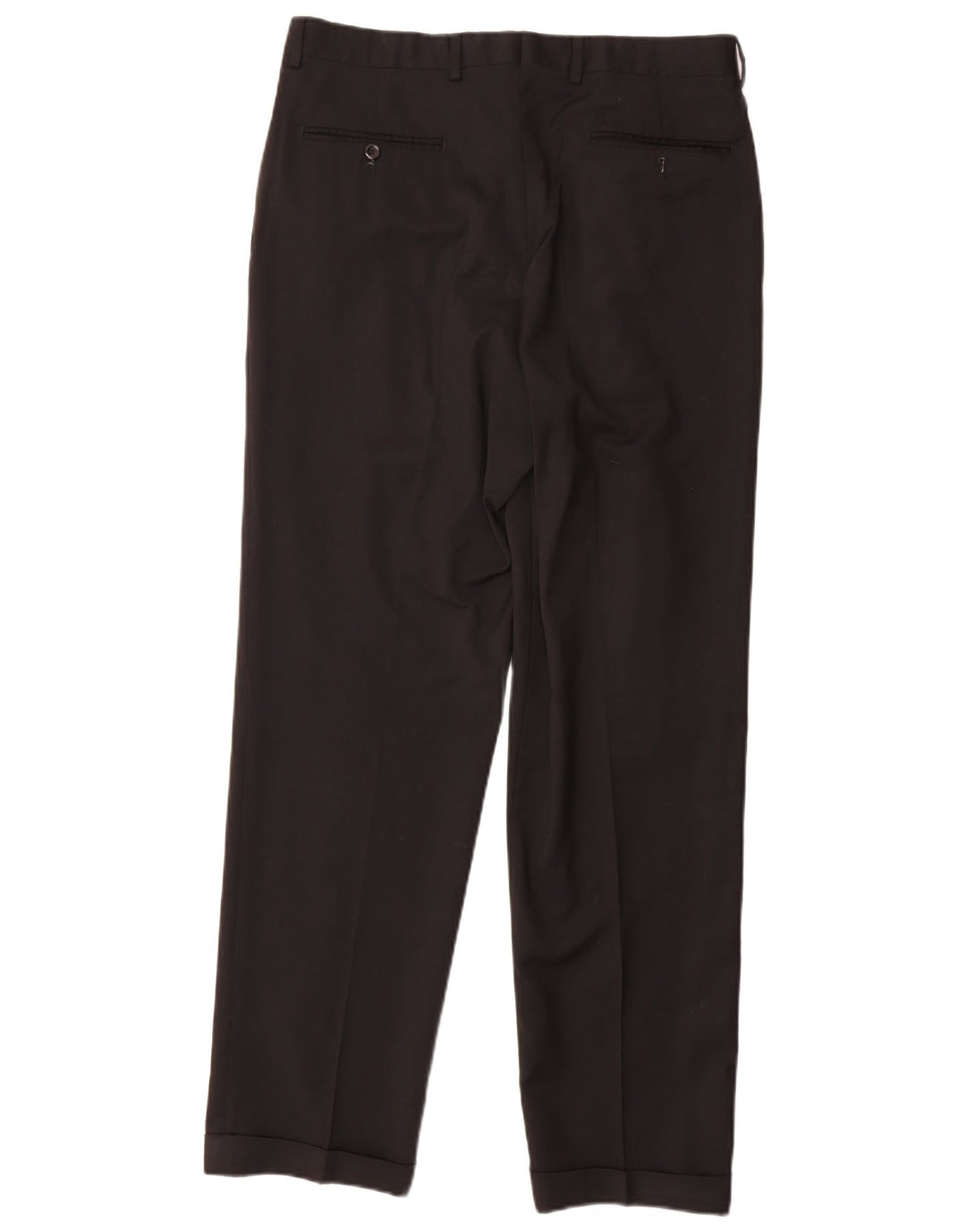 Marks & Spencer Pantalon de costume pour homme W34 L31 Laine noire