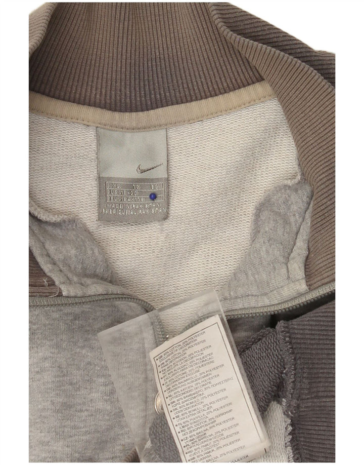 NIKE Veste de survêtement graphique pour garçon 13-14 ans XL Gris Colorblock