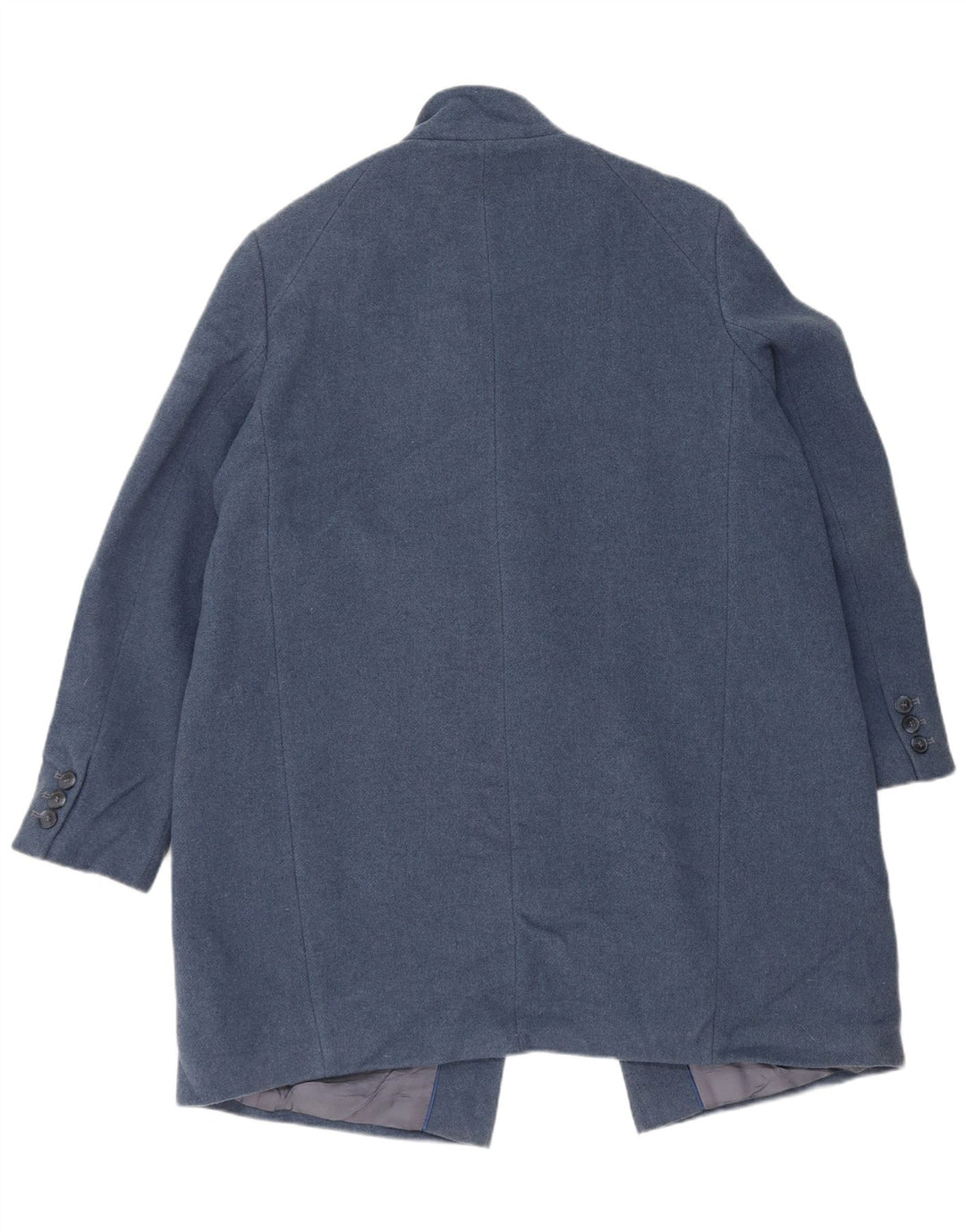 Marks & Spencer Manteau ouvert autographe pour femme UK 18 XL Laine bleue