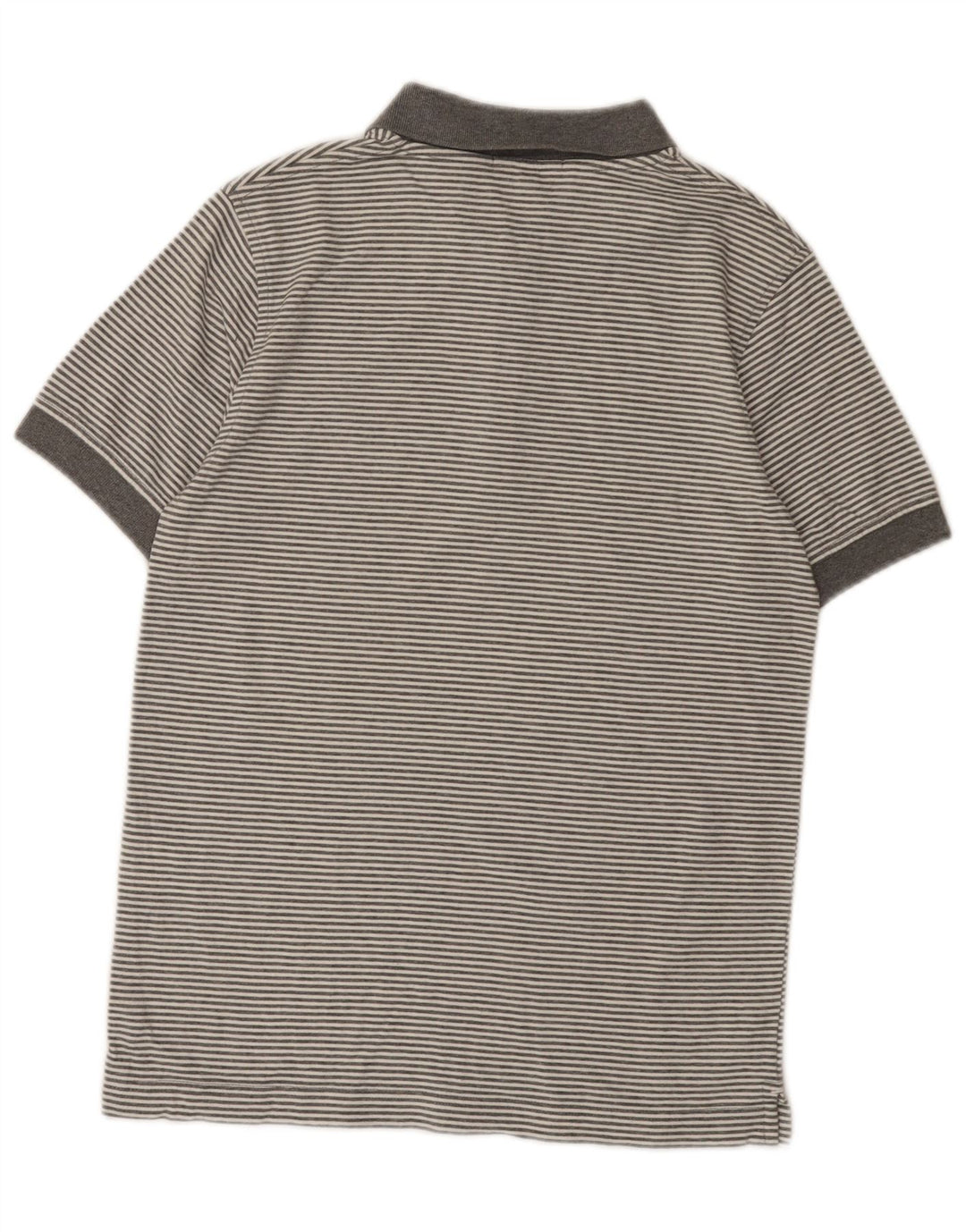 Lyle & Scott Polo Homme Gris Moyen Rayé Coton