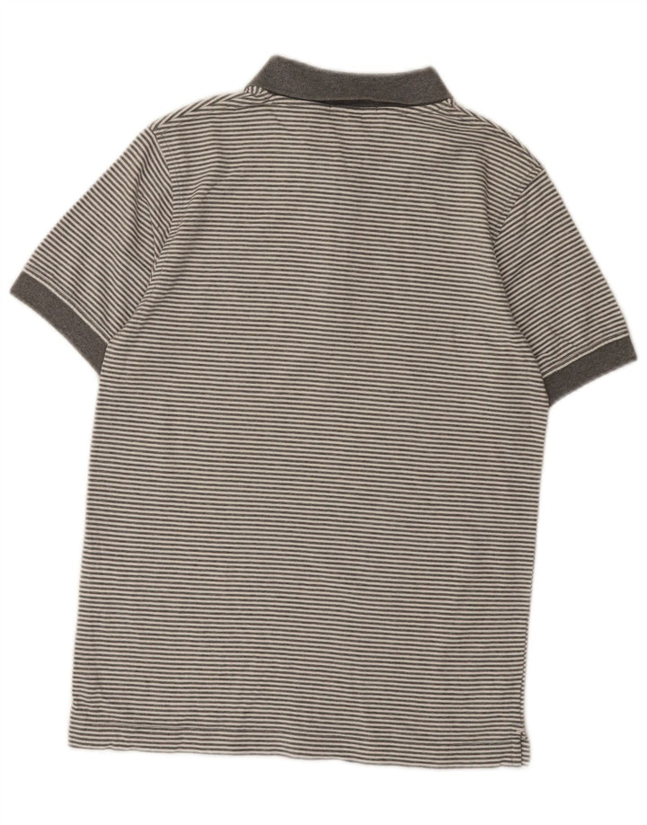 Lyle & Scott Polo Homme Gris Moyen Rayé Coton