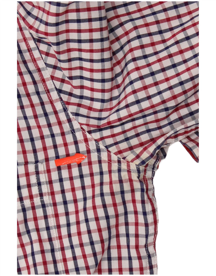 Fila Chemise à carreaux multicolores en coton pour homme