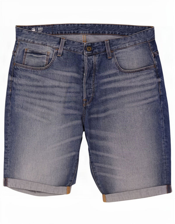 G-Star Short en Jean W36 Large Bleu Homme