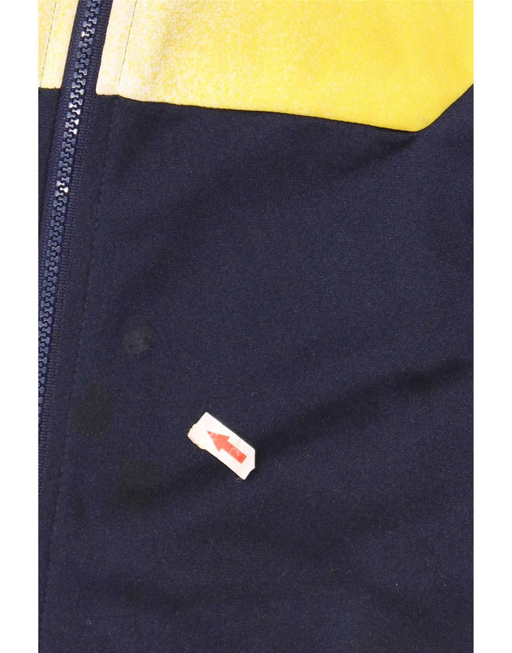 Sergio Tacchini Veste de Survêtement Homme IT 52 Large Bleu Marine Rétro