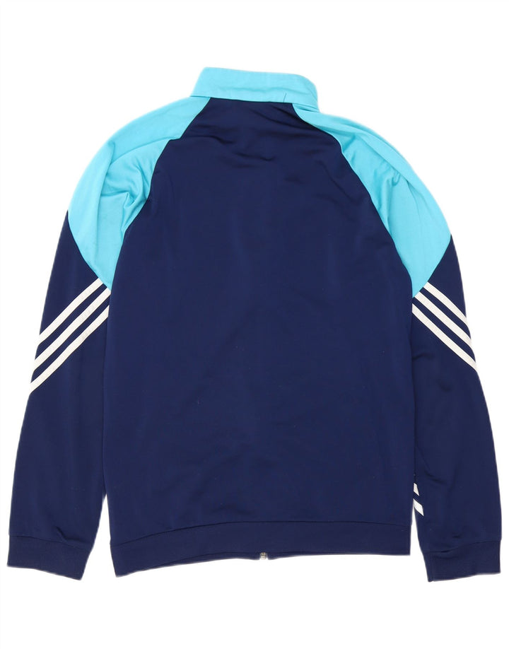 ADIDAS Veste de survêtement pour homme Petit Bleu Marine Colorblock Polyester