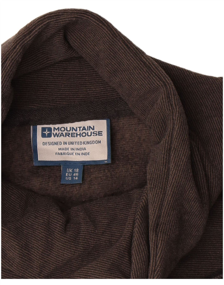 Mountain Warehouse Sweat-shirt à col roulé pour femme UK 18 XL Gris