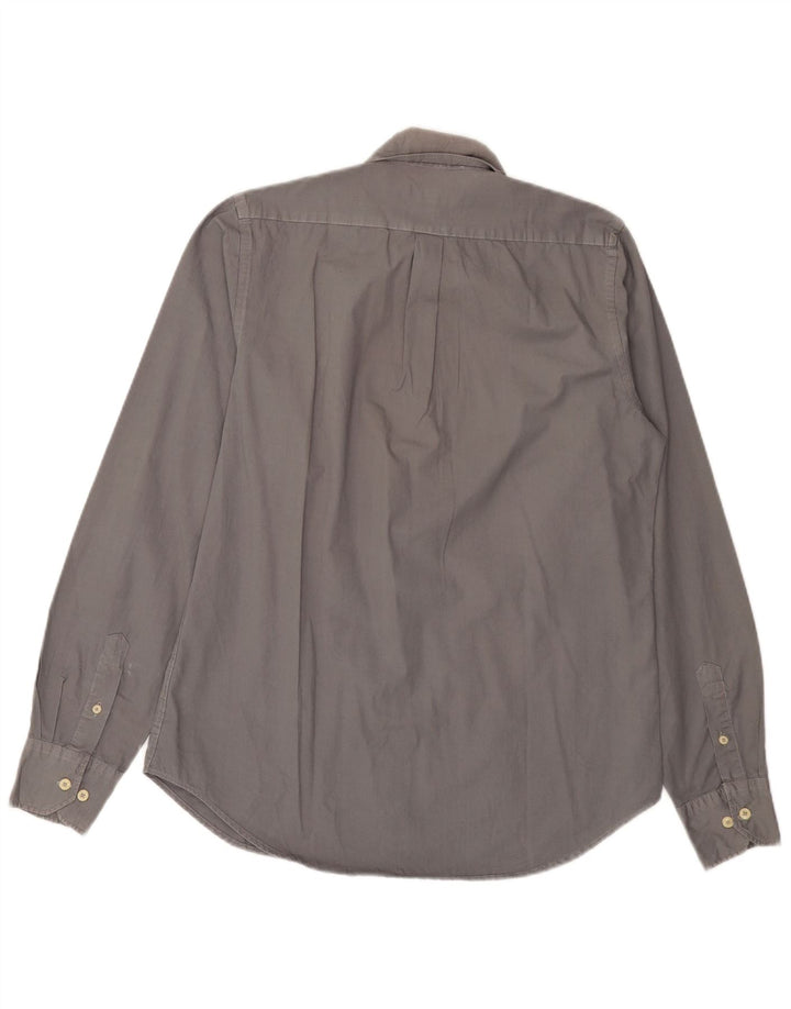 Marina Militare Chemise Homme Gris Moyen Coton